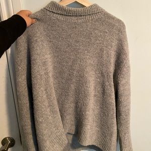 Oak and Fort Mock Neck Sweater